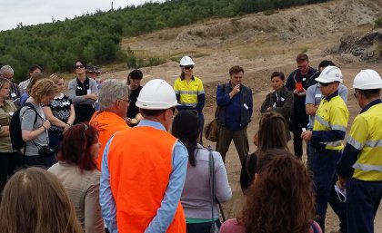 A CQMRG organised mine inspection in Central Queensland A CQMRG organised mine inspection in Central Queensland